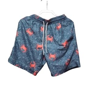 Old Navy Crab Print Swim Trunks
